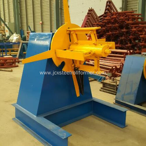 5tons auto decoiler for steel coil